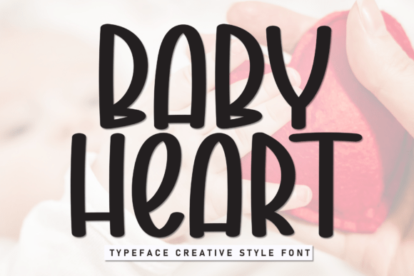 Baby Heart Font: A Playful Display Type