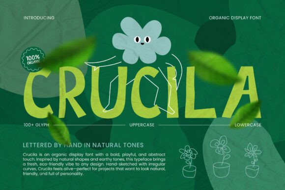 Crucila Regular: A Fresh Take on Display Fonts