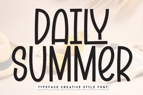 Daily Summer Font for Business Branding