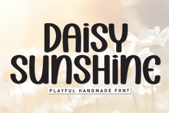 Daisy Sunshine Font for Business Branding