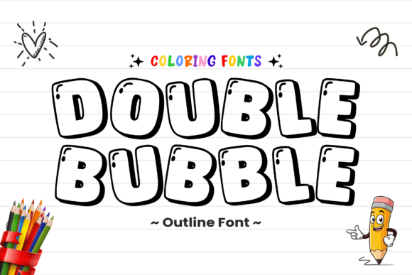 Double Bubble Font