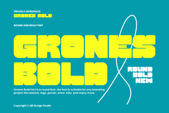 Grones Bold Font for Web Design