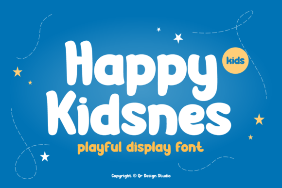Happy Kidsnes Font for Business Branding