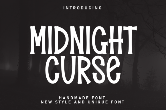 Midnight Curse Font for Business Branding