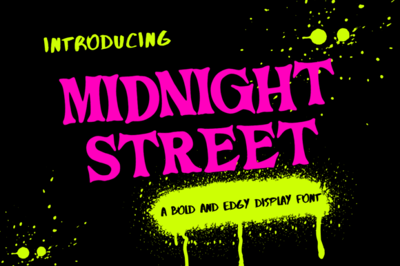 Midnightstreet Font for Web Design