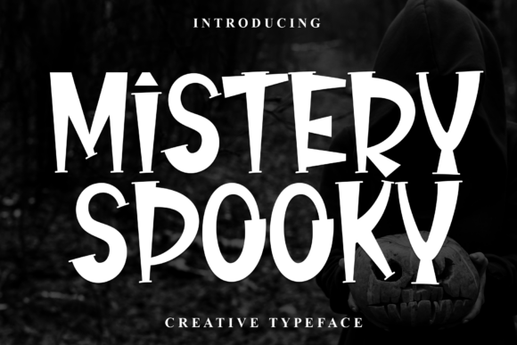 Mistery Spooky Font for Business Branding