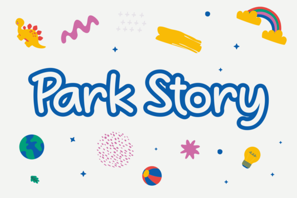 Park Story Font for Business Branding