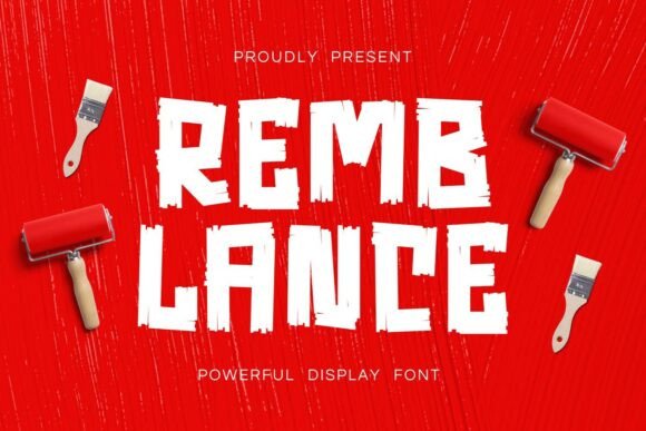 Remblanceregular: Bold Display Font