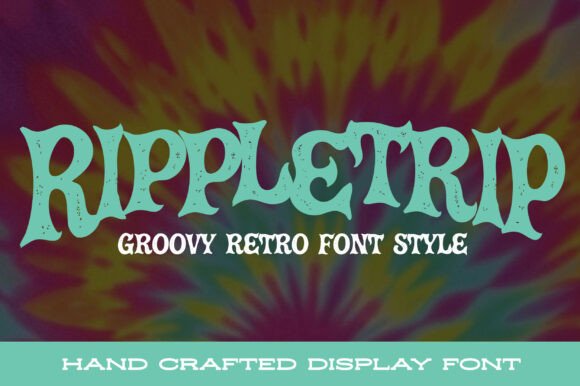 Rippletrip Font: Bold, Wavy, and Eye-Catching