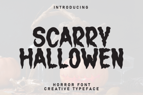 Scarry Hallowen Font Review