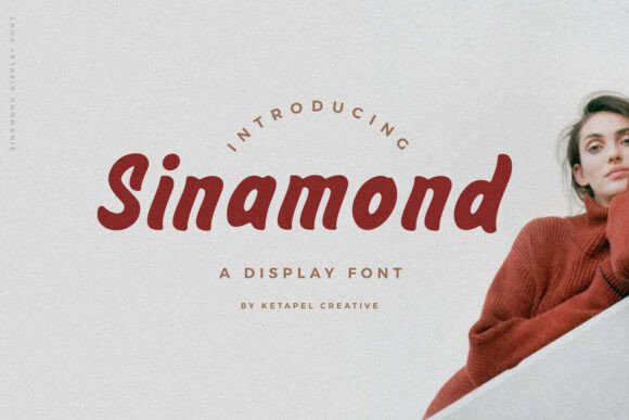 Sinamond: A Warm Display Font