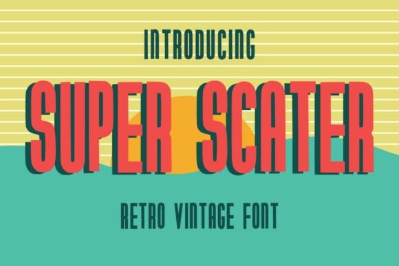 Superscater Regular Font