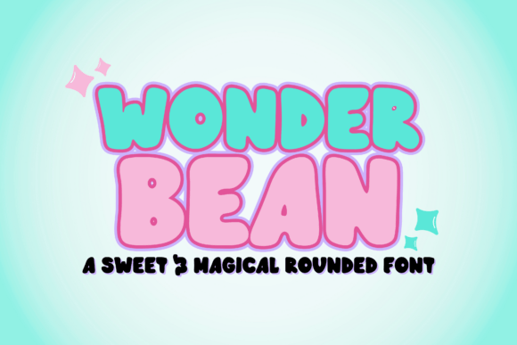 Wonderbean Font for Creative Crafts